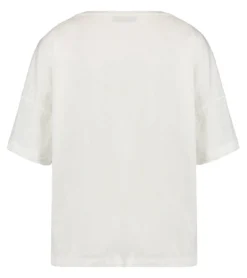 MAX &amp; Co T-Shirt Wildes Damen Statement-Shirt Weiß -Mode Reich Geschaft DATABASE 69419219 1