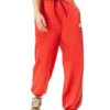 NIKE Jordan Flight Fleece Damen Baumwoll-Jogging-Hose DQ4607-605 Rot
