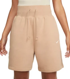 NIKE Sportswear Phoenix Fleece High-Rise Loose Damen Shorts Sweat-Hose DQ5717-200 Beige