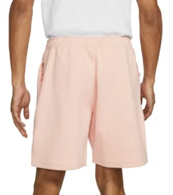 NIKE Sweat-Shorts Lockere Basketball-Shorts Solo Swoosh Fleece Short Rosa -Mode Reich Geschaft DV3055 697 8