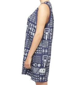 NIKE Jordan (Her)itage Quai 54 Shirt-Kleid Mit Dri-Fit Mini-Kleid DV6629-511 Blau -Mode Reich Geschaft DV6629 511 2