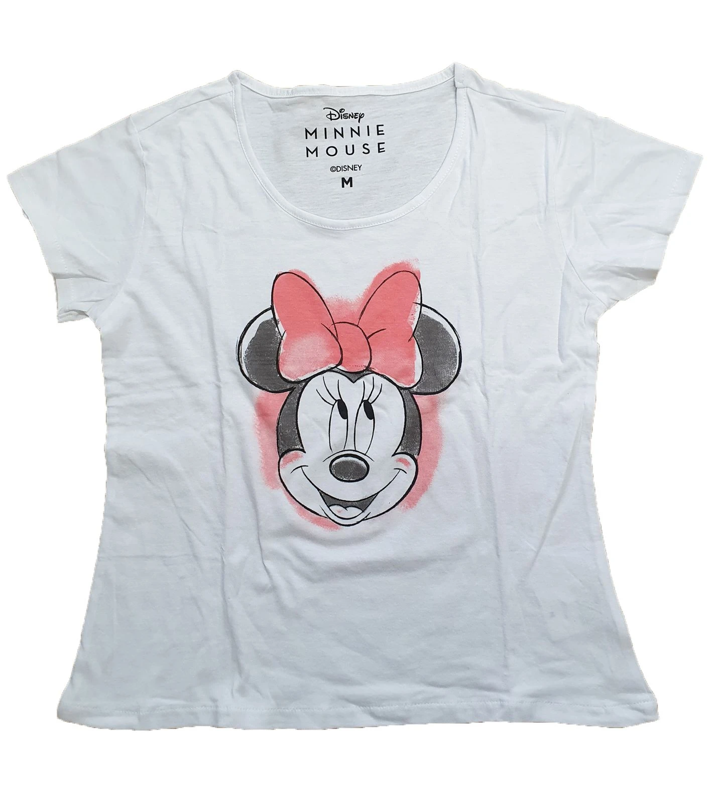 Disney Minnie Mouse Damen Pyjama Kurzer Baumwoll Sommer-Schlafanzug In Weiß Oder Grau 3 Disney Minnie Mouse Damen Pyjama Kurzer Baumwoll Sommer-Schlafanzug In Weiß Oder Grau – Bild 3