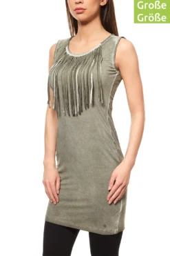 Fransenkleid Kurz AjC Große Größen