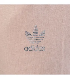 Adidas Originals 2000 Luxe Damen Jogginghose Open Hem HF6770 Rosa -Mode Reich Geschaft HF6770 2