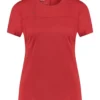 KAIKKIALLA Janna T-Shirt Schnell Trocknendes Damen Lauf-Shirt Mit Geruchshandlung Rot