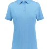 Me°ru´ Wembley Polo-Shirt Klassisches Damen Polo-Hemd In Frischen Farben Blau