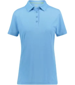 Me°ru´ Wembley Polo-Shirt Klassisches Damen Polo-Hemd In Frischen Farben Blau