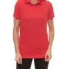 Me°ru´ Wembley Polo-Hemd Zeitloses Polo-Shirt Für Damen In Frischen Farben Rot