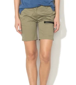 NAPAPIJRI Nauki Sommer-Shorts Zeitlose Kurze Hose Für Damen Khaki