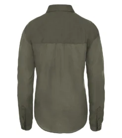 THE NORTH FACE Desercana Top Bluse Zeitloses Damen Langarm-Hemd Khaki -Mode Reich Geschaft NF0A3SVR21L 1