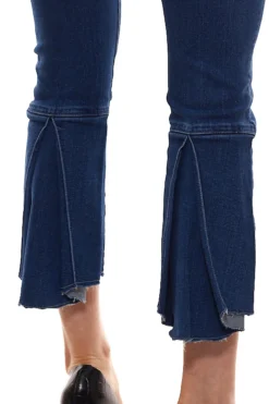 Pepe Jeans Victoria Ruffles Slim Fit Jeans Coole Mid Rise Hose Für Damen Blau -Mode Reich Geschaft PL202231R 6